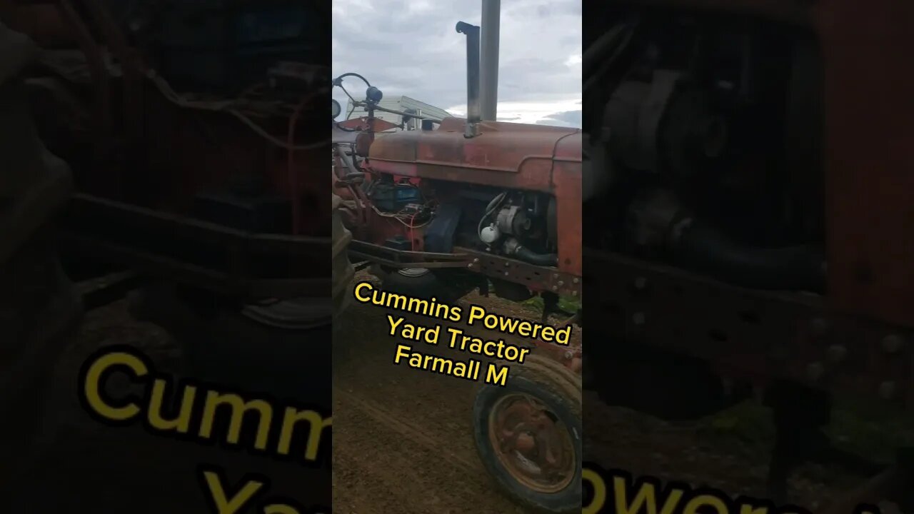 4bt Cummins Powered Farmall M Yard Tractor