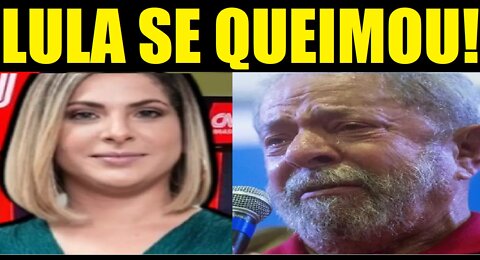 DANIELA LIMA DA CNN BRASIL PREOCUPADA COM A IMAGEM DE LULA