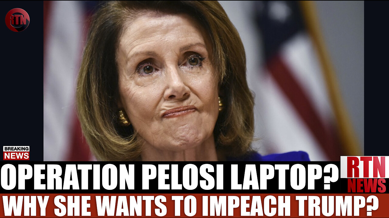 Pelosi's Laptop Taken? Undercover Operation? RTN News