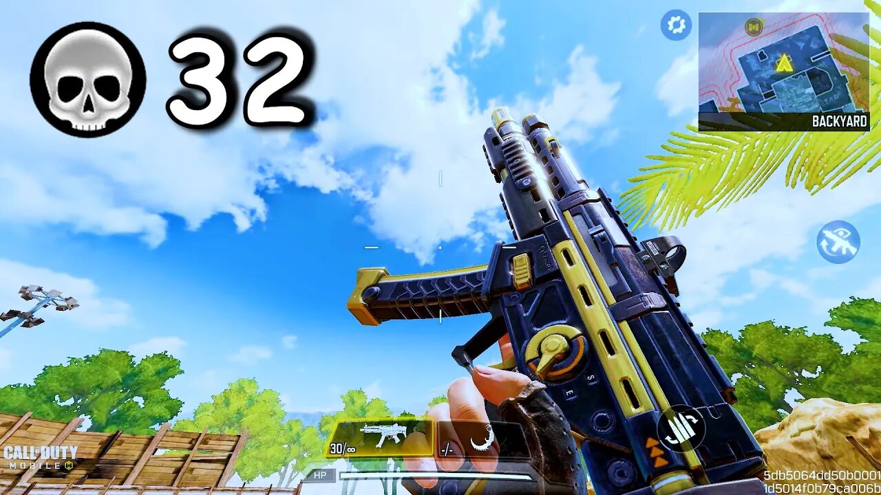 QQ9 Black Gold 32 Kills Gameplay - COD Mobile