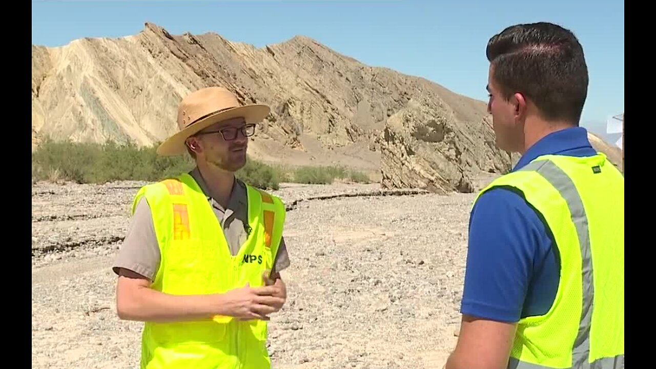 Death Valley National Park undergoing $6 million in repairs after Tropical Storm Hilary