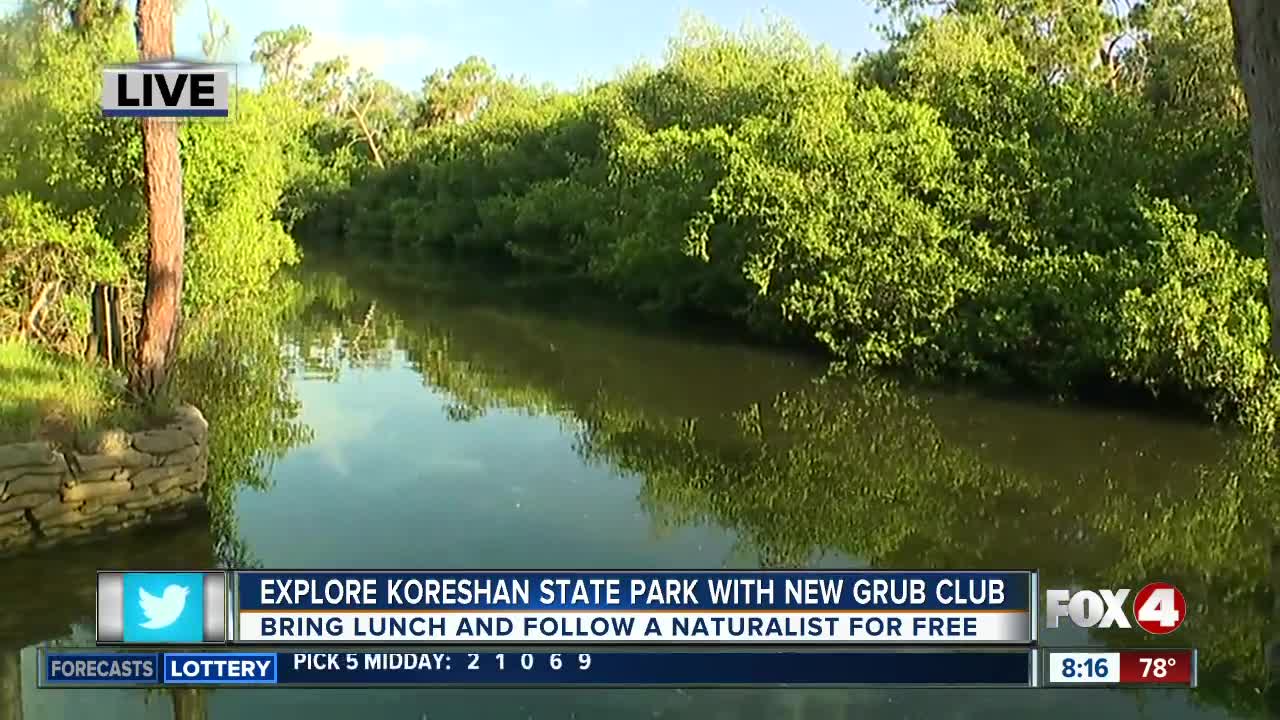 Grub Club launches today at Koreshan State Park