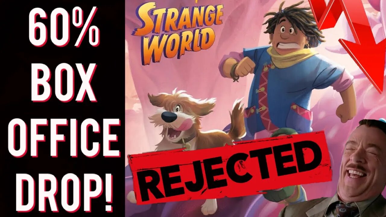Strange World DISASTER gets worse! Earns just over $1000 a theater! HISTORIC box office Disney bomb!