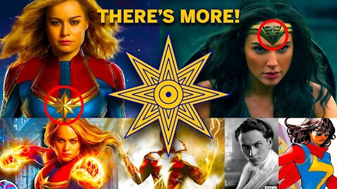 Captain Marvel Addendum - The Star of Inanna, Wonder Woman and the Masonic Connection