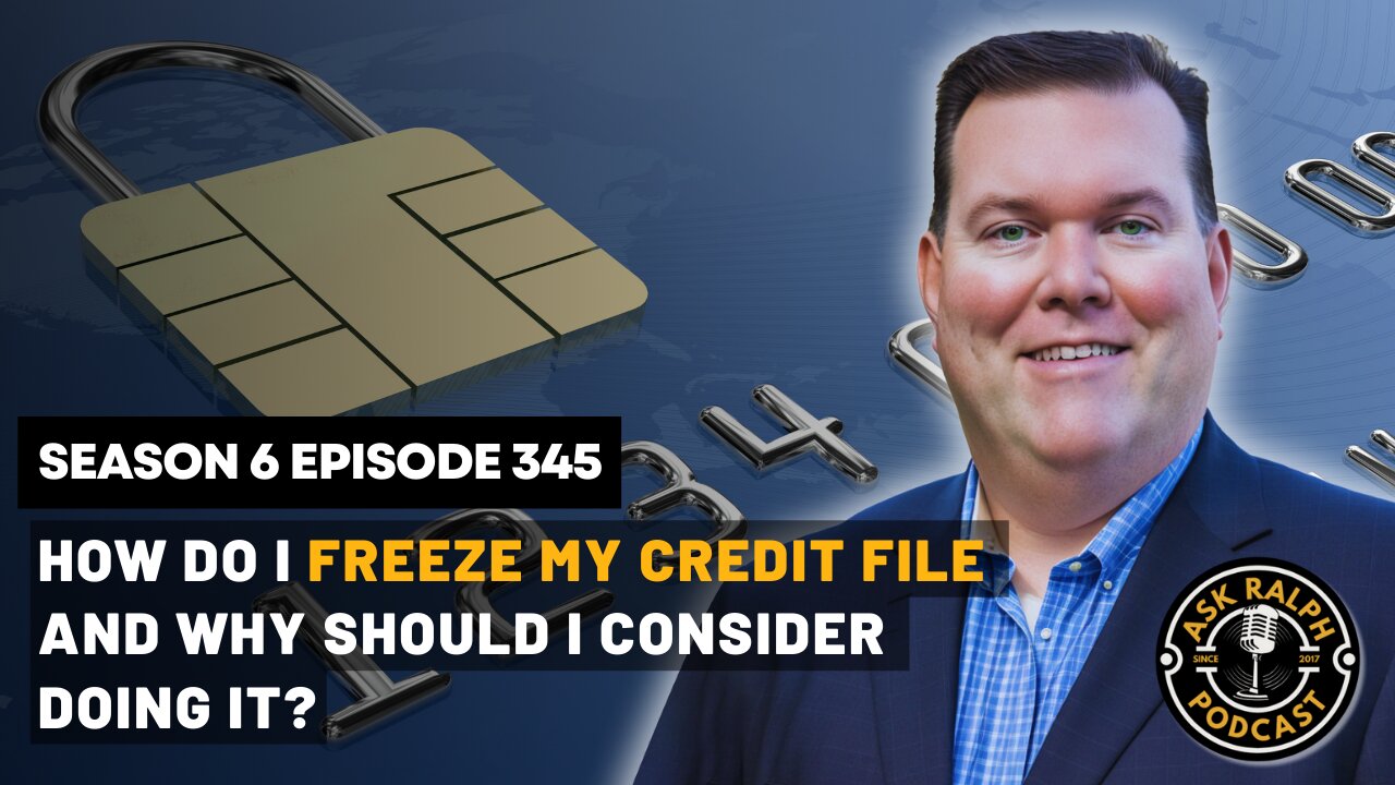 How do I freeze my credit file and why should I consider doing it?