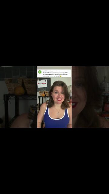 How to Cut Onions without Crying 😭😂 #AskChefGrace