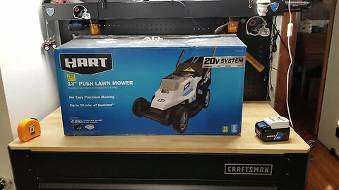 Testing Out A Hart 20V Cordless Lawn Mower!