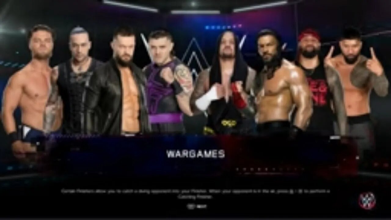 WWE War Games The Bloodline vs The Judgment Day