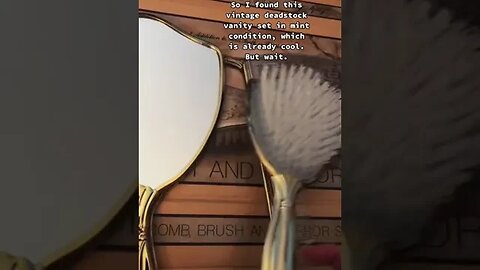 Vintage Deadstock Vanity Set tiktok pixiwaltz