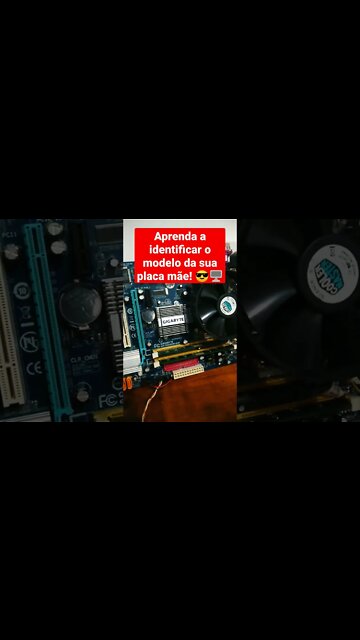 Aprenda a identificar o modelo da sua palca mãe fácil fácil. 😎🖥️