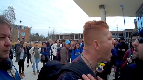 Hypocrite "christian" vs. Campus Police! | Southeastern Louisiana University | Kerrigan Skelly