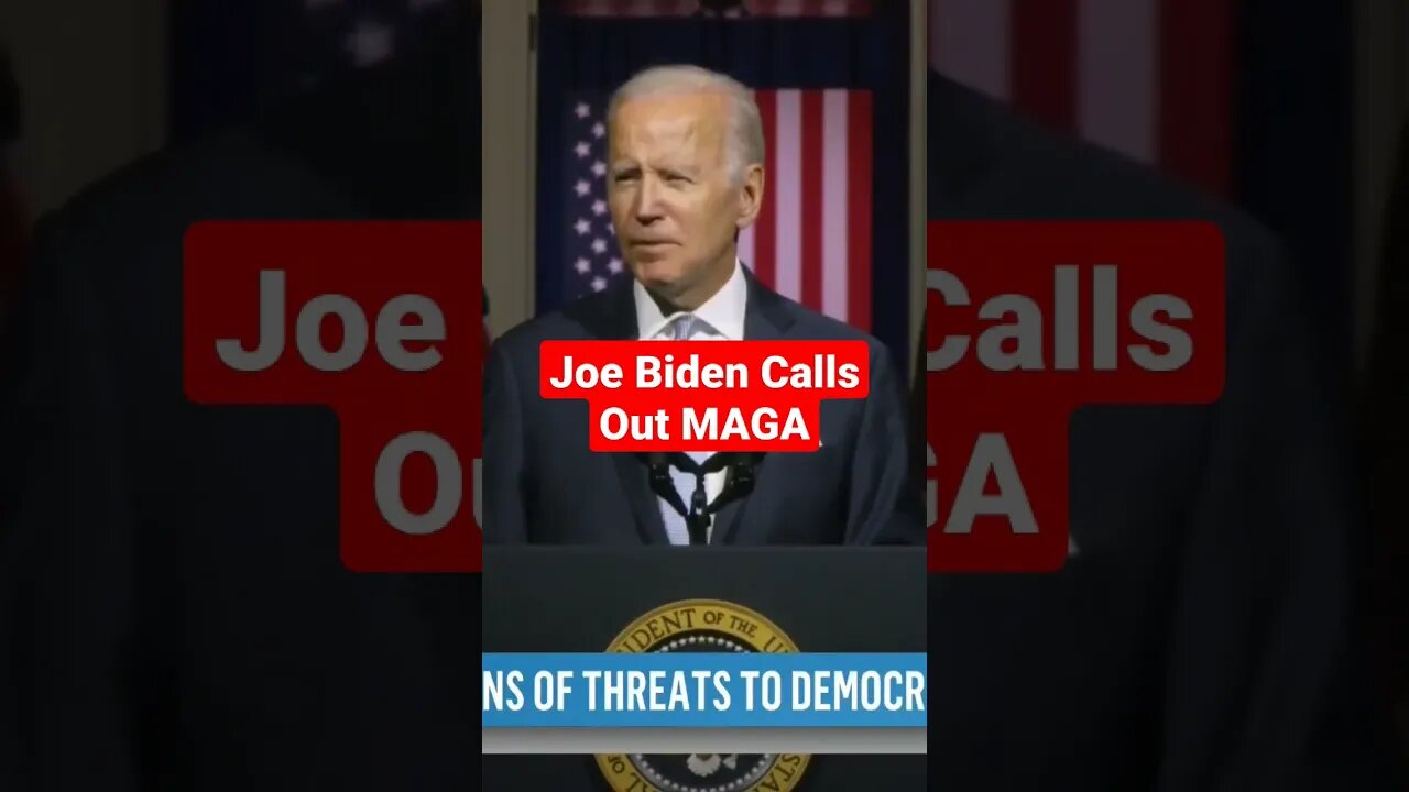 Joe Biden Stands Up to MAGA! #joebiden #joebidenforpresident