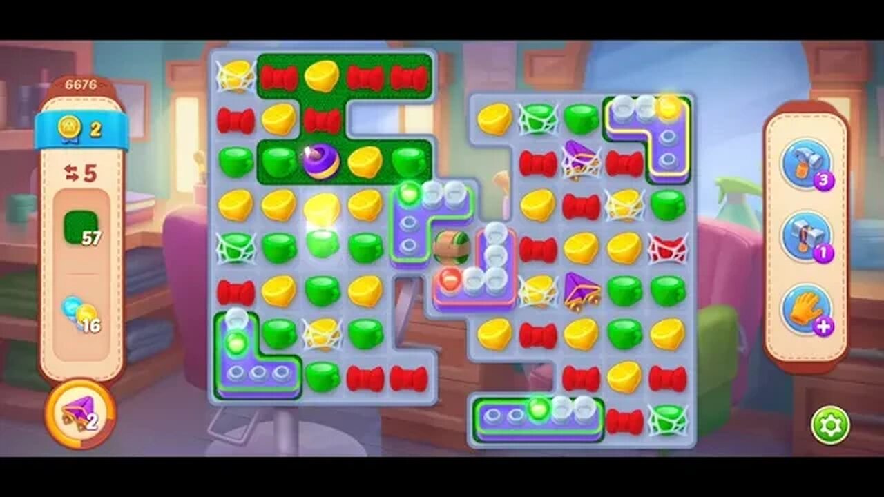 Playrix Homescapes Gameplay Walkthrough Level 6676