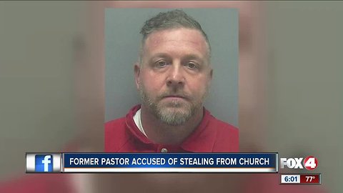 Former pastor accused of stealing $30,000 from Cape Coral church