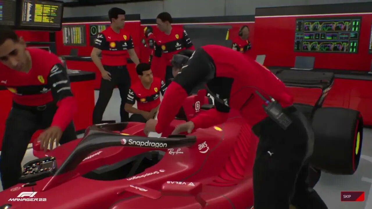 F1 Manager 2022 Season 1 Team Ferrari Race 8