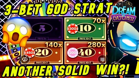 DREAM CATCHER - ANG MALUPIT NA 3-BET GOD STRAT!🤩 NATAMAAN KO YUNG 7X MULTIPLIER! 😱 INSTANT BIG WIN!😍