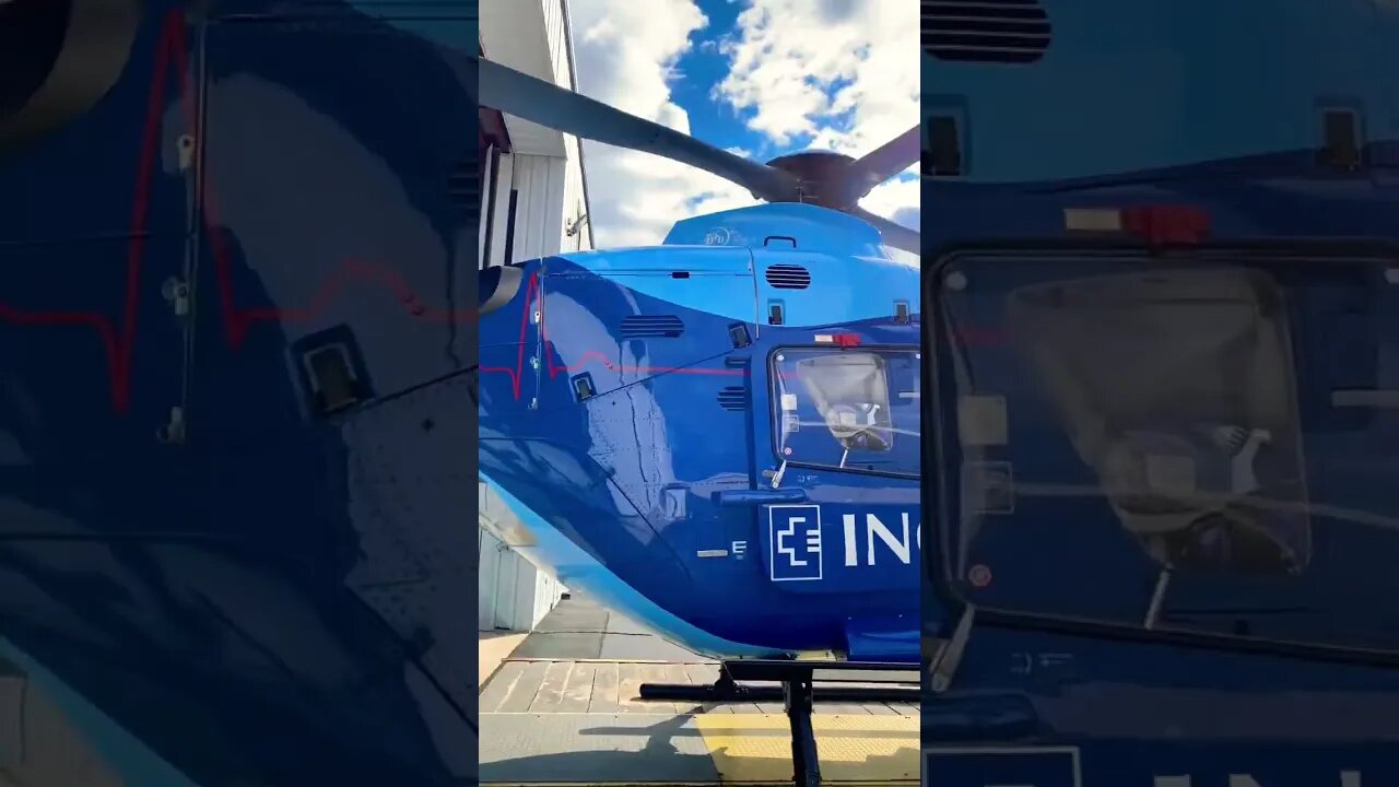 The best Ambulance is a Helicopter? #Airbus #H135 #LifeFlight #911