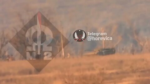 Special unit of NGU "Omega" destroys a whole convoy of equipment