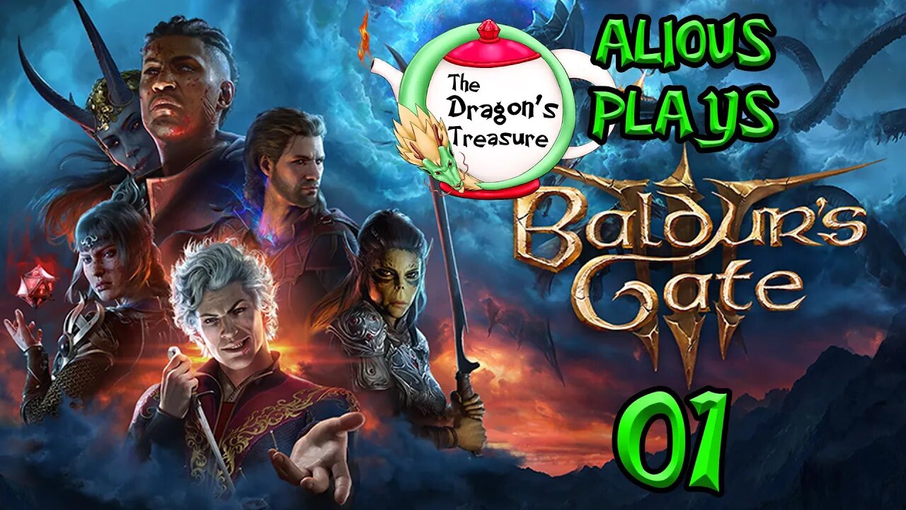 Alious Gets Kidnapped by Tentacle Freaks! Baldur's Gate 3 Let's Play 01
