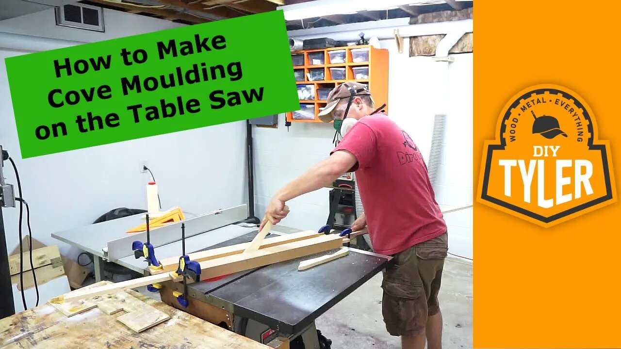 Make Cove Moulding on the Table Saw