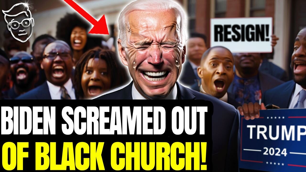 CHAOS: Joe Biden SCREAMED OUT of Black Church On LIVE TV By Democrat Activists! Regime In PANIC 🚨