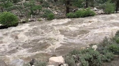 Carson river in the Sierra Nevada