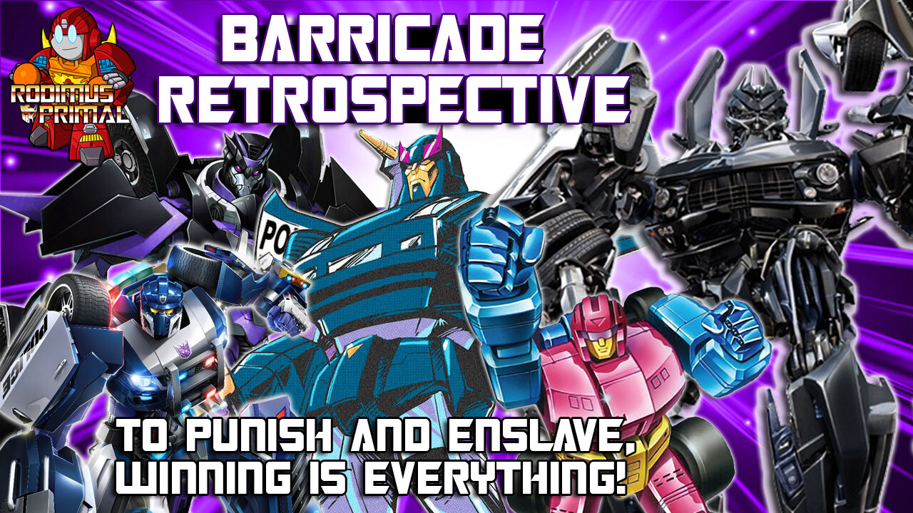 Barricade Retrospective - From Street Racer to Decepticon Cop!
