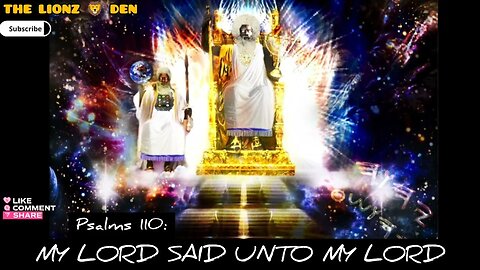 "THE LORD SAID UNTO MY LORD SIT THOU AT MY RIGHT HAND" (EDIFICATION) #israelites #biblestudy #ww3