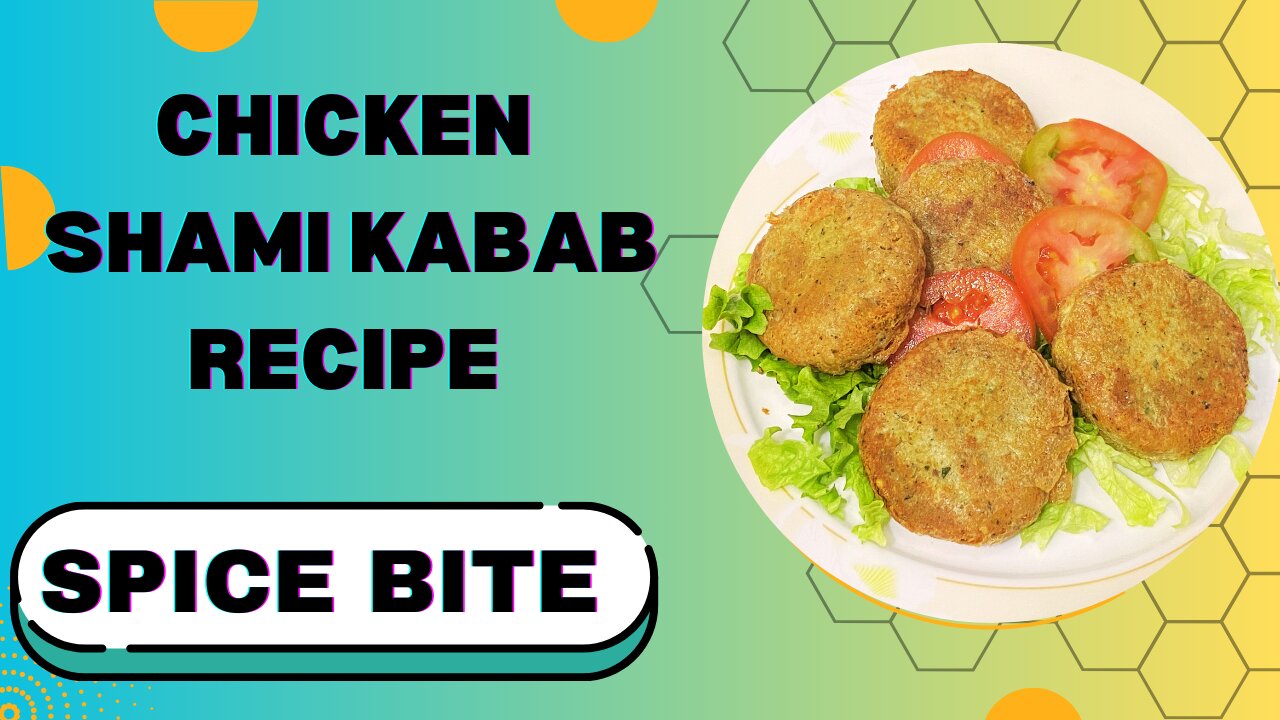 Chicken Shami Kabab Recipe By Spice Bite | Ramadan Special Recipe