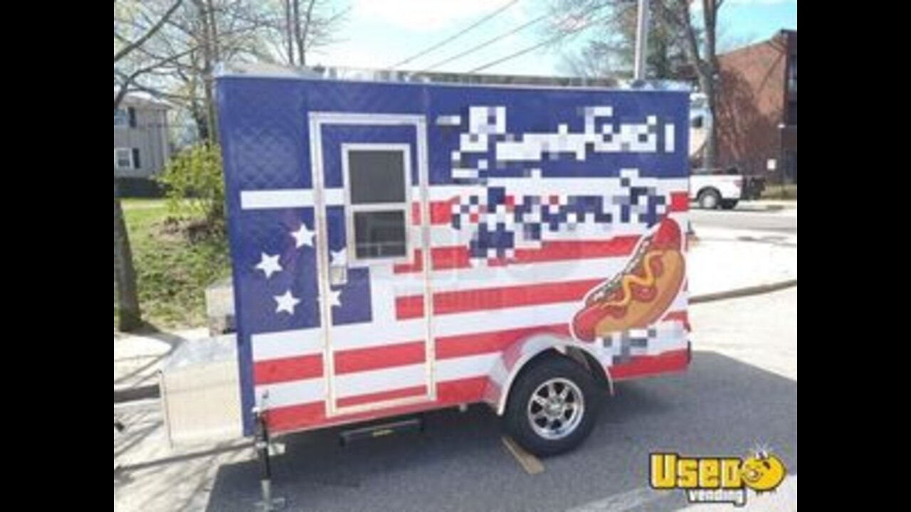 Barely Used 2022 - 8' x 10' Mobile Food Concession Trailer for Sale in Massachusetts