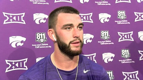 Kansas State Football | Skylar Thompson speaks after 31-24 win at Mississippi State