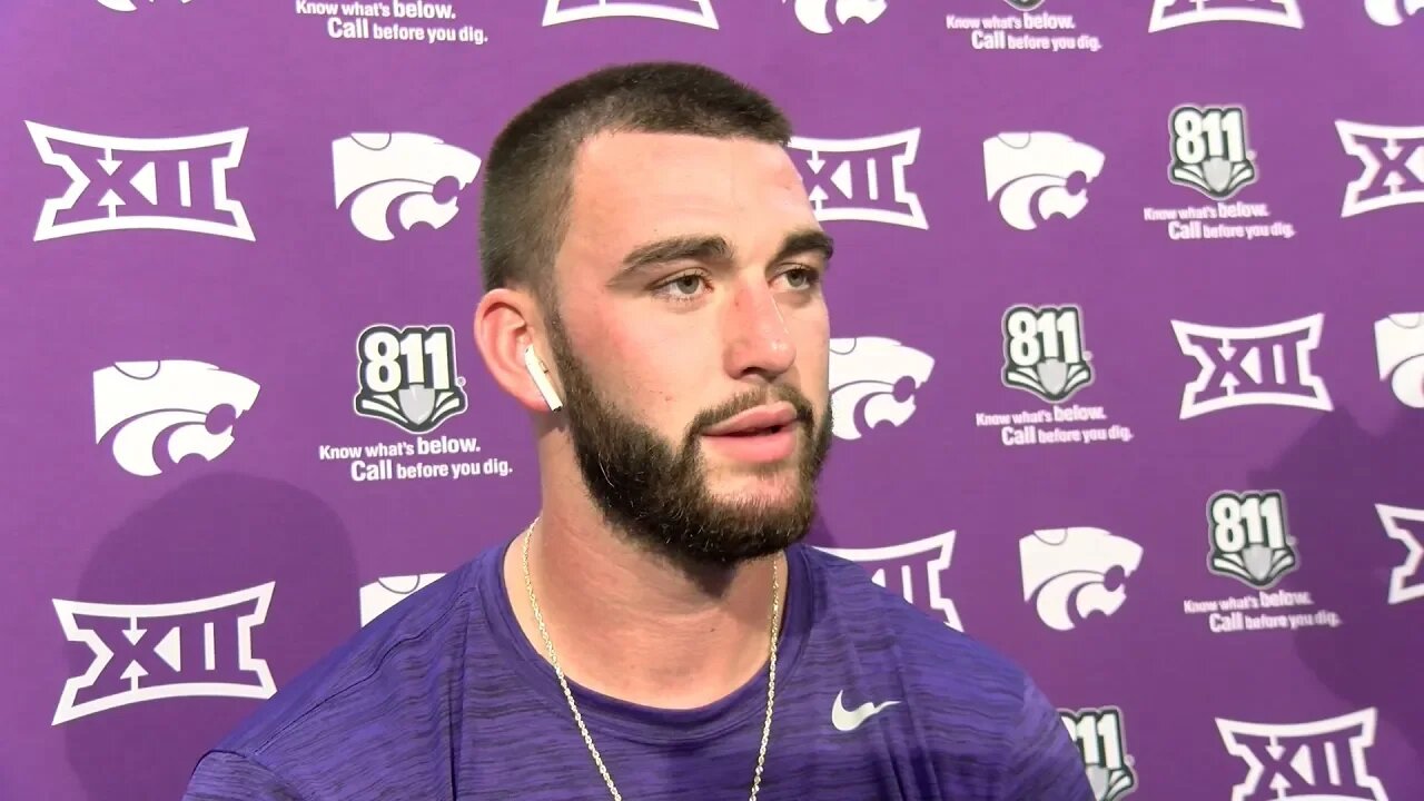 Kansas State Football | Skylar Thompson speaks after 31-24 win at Mississippi State