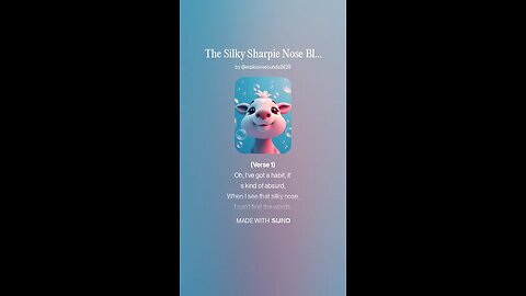 The Silky Sharpie Nose Blues