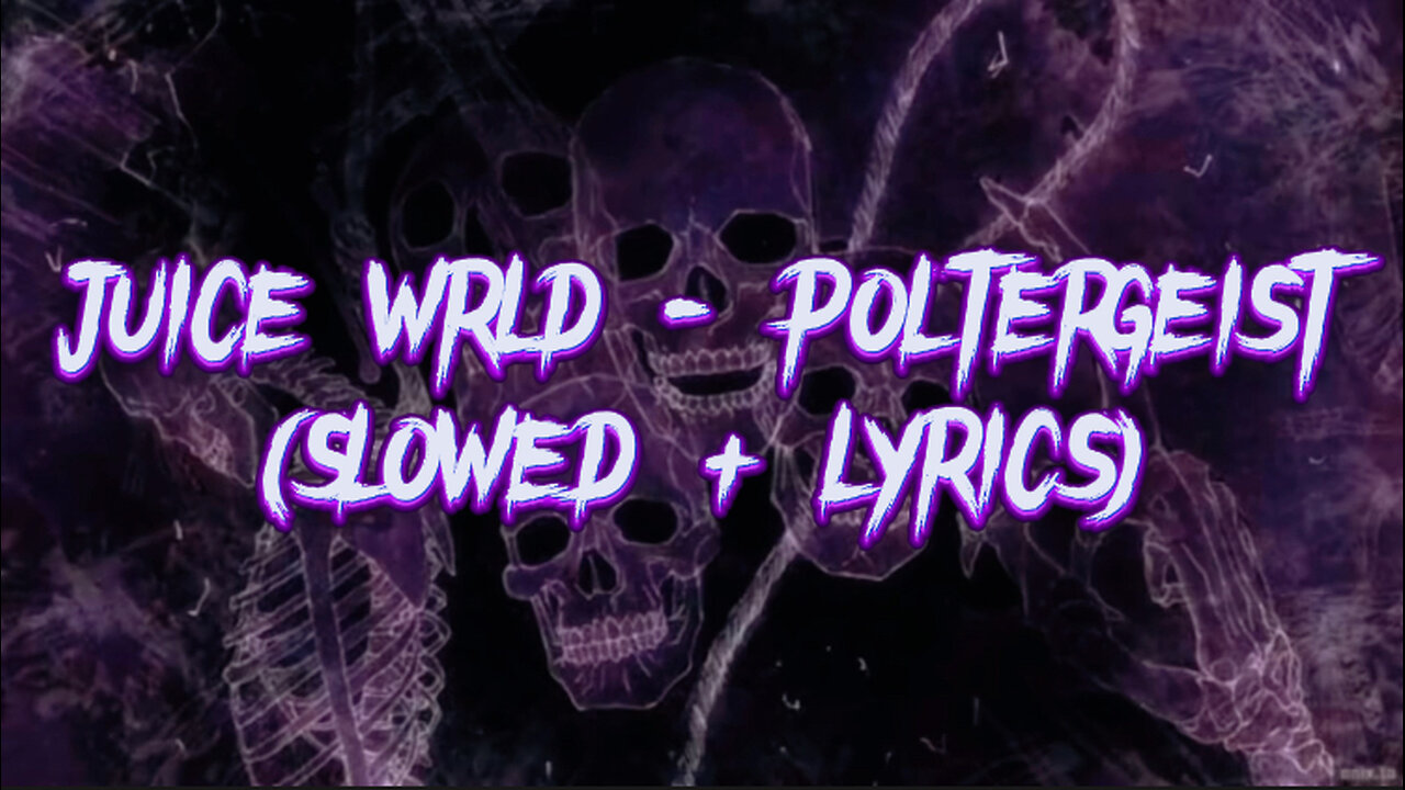 Juice WRLD - Poltergeist (Slowed + Lyrics) [Prod.Reaper]