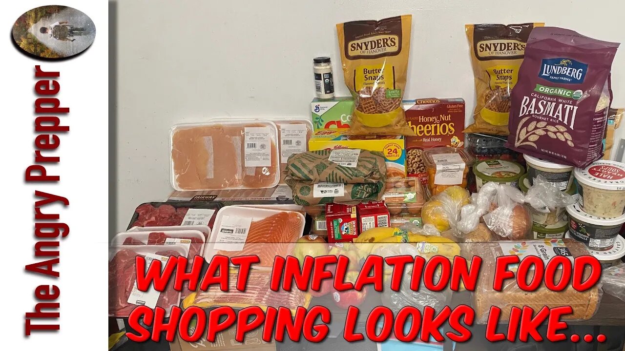 What Inflation Food Shopping Looks Like...