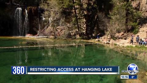 Hanging Lake will become a lot less crowded under nearly-finalized management plan