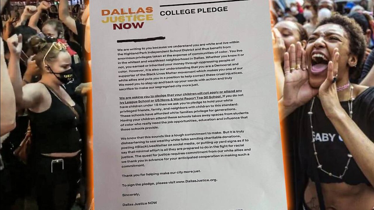 BLM Begs White Allies To Not Attend College