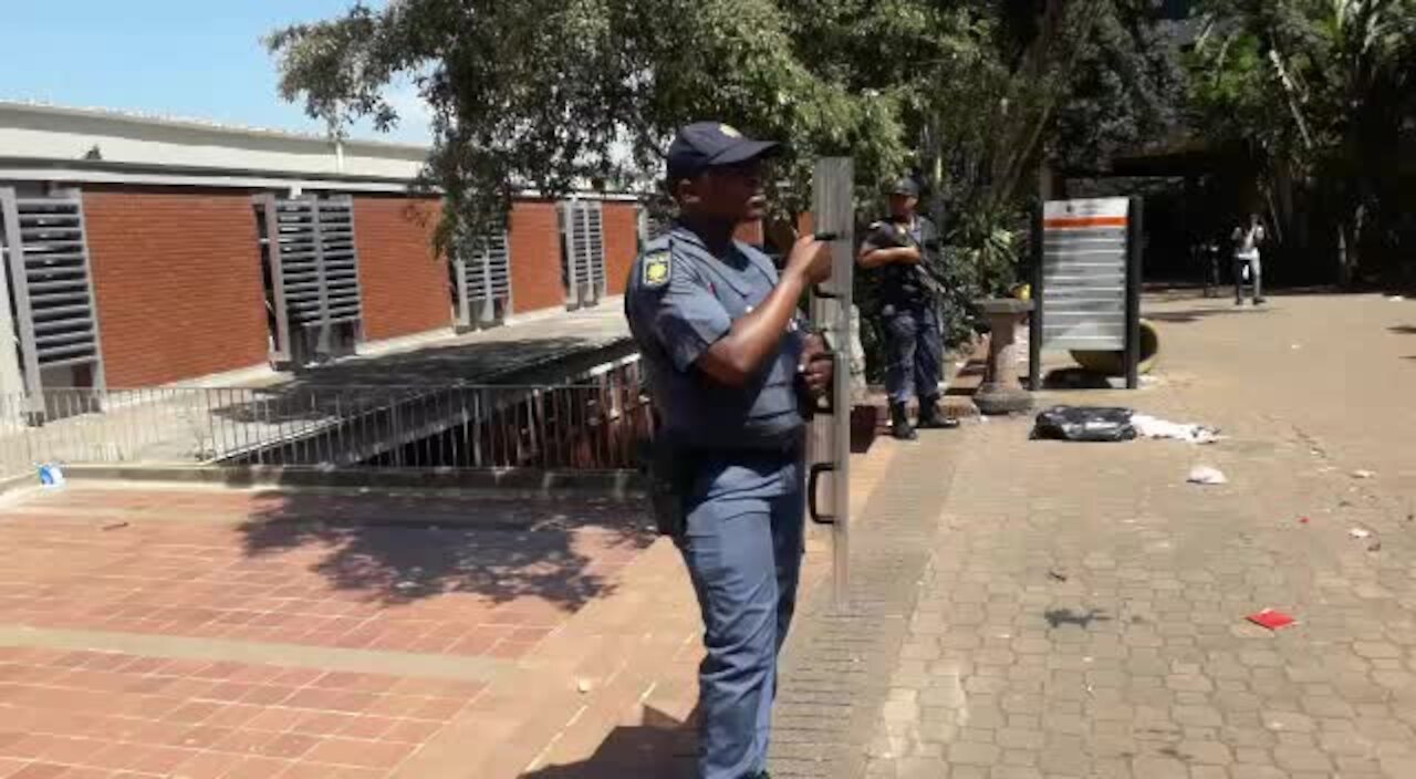 SOUTH AFRICA - Durban - UKZN protests (Videos) (66S)