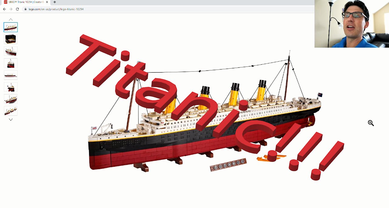 Lego set 10294 TITANIC my look at the pics!! - Creator Expert, Boat, Ship, Historic