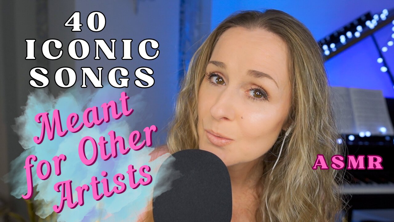 ASMR ✨ 40 Iconic Songs Meant for Other Artists - Whispered Ear to Ear facts BINAURAL