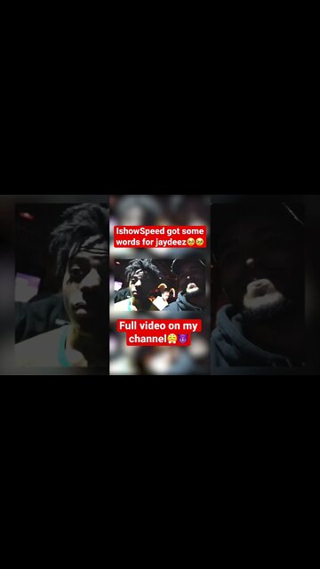 IshowSpeed Got Some Words For JAYDEEZ! #recommended #ishowspeed #newvideo