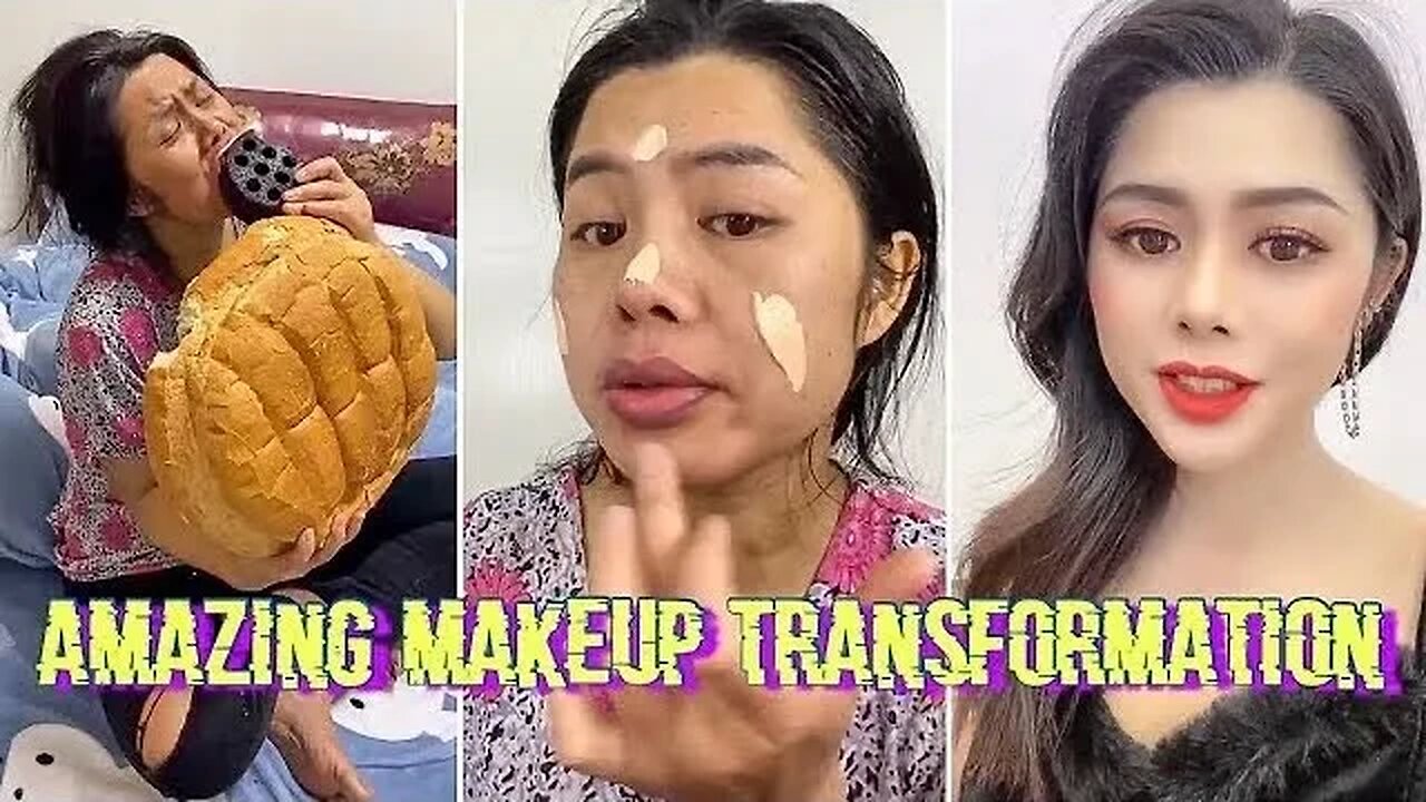 UNBELIEVABLE BEFORE AND AFTER SHOTS OF SHOCKING MAKEUP TRANSFORMATIONS