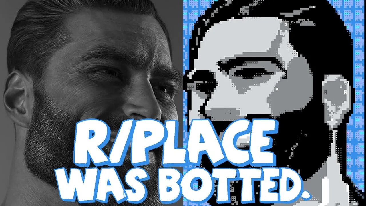 r/place WAS BOTTED AND I CAN PROVE IT.