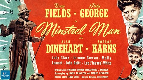 Minstrel Man (1944 Full Movie) | Musical/Drama | Benny Fields, Gladys George. | Summary: A vaudevillian (Benny Fields) mourns his wife, then is reunited years later with his long-lost daughter.