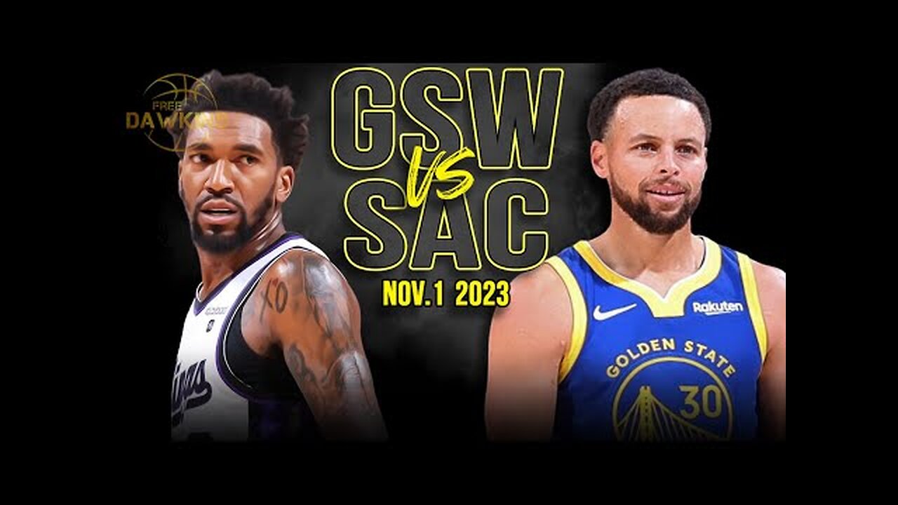 Golden State Warriors vs Sacramento Kings Full Game Highlights | Nov 1, 2023