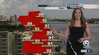 Friday afternoon forecast