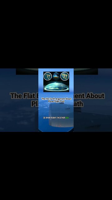 Flat Earth Argument About Flight Path #earth #history #flatearth #theearthisflat #nocurve #nasa