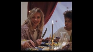 Thanksgiving 2022 | Family Eating | #thanksgiving2022 #eating 1 Minute #3 @Meditation Channel