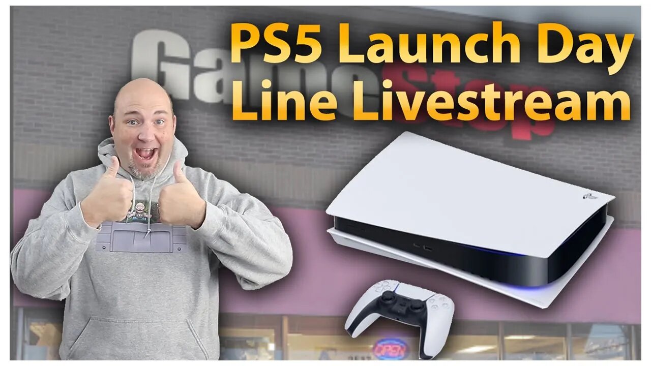 PlayStation 5 Launch Day Line Livestream! Join Us Outside Gamestop!