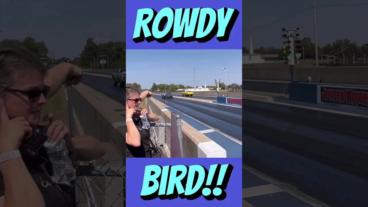 Rowdy Big Block Bird Burnout and Launch! #shorts